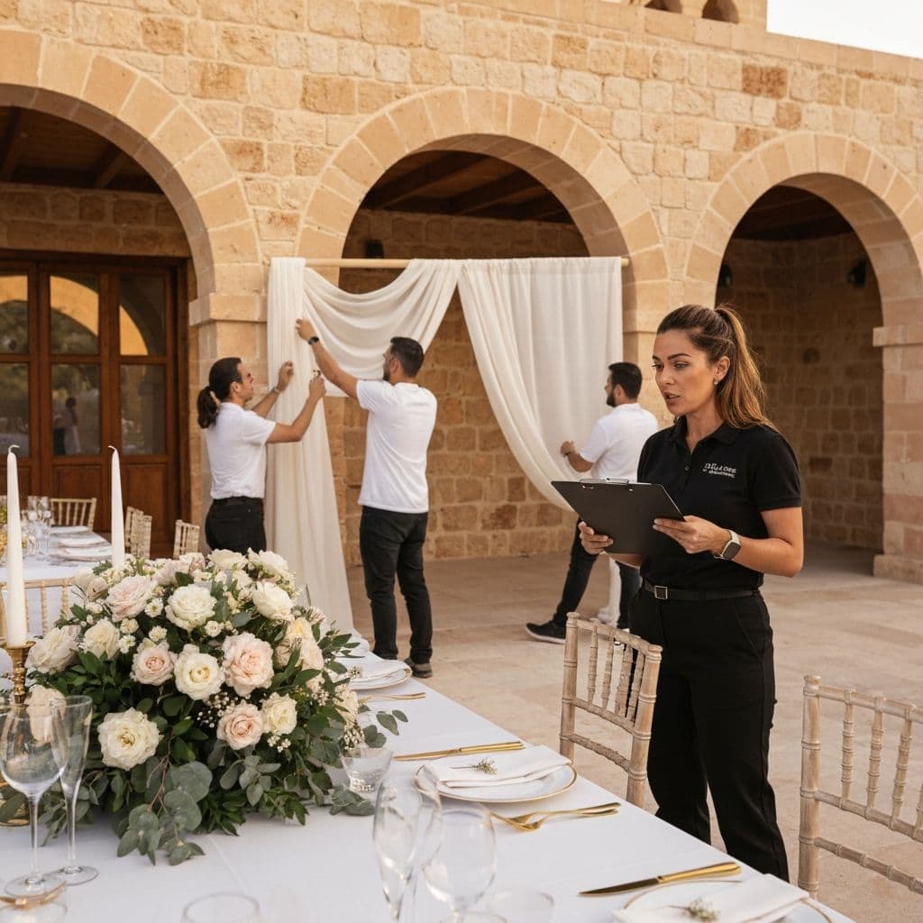 Coordination & Support - Christening styling service in Cyprus