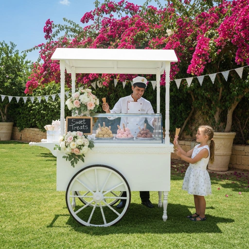 Ice Cream & Sweet Experiences - Christening styling service in Cyprus