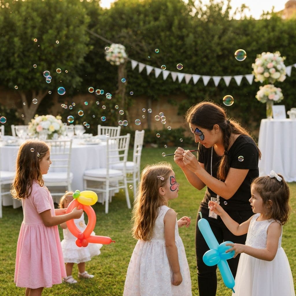 Kids Entertainment - Christening styling service in Cyprus